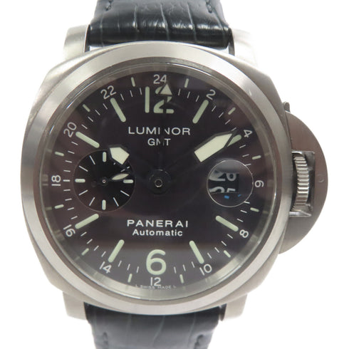 PANERAI Luminor GMT 44mm Automatic Watch Pam00089/2002 Titanium Black