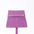 HERMES GHW Bearn Long Wallet Chevre Leather Amethyst Purple