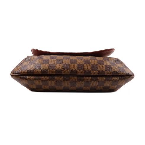 LOUIS VUITTON LV GHW Musette Shoulder Bag N51302 Damier Brown