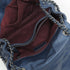 CHANEL Quilted CC SHW Chain Shoulder Bag Calfskin Leather Blue v4