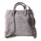 BALENCIAGA Padlock Nude Mini 2 Way Shoulder Bag Wool/Leather