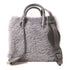 BALENCIAGA Padlock Nude Mini 2 Way Shoulder Bag Wool/Leather