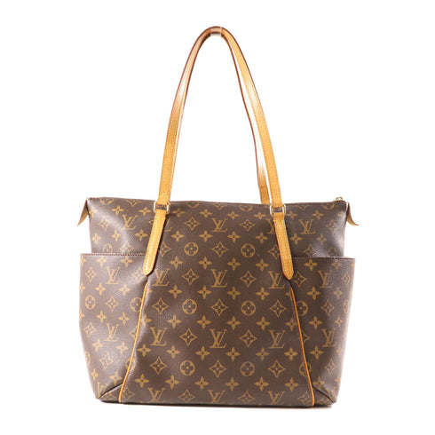 LOUIS VUITTON LV GHW Totally MM Shoulder Tote Bag M56689 Monogram Brown v3