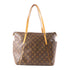LOUIS VUITTON LV GHW Totally MM Shoulder Tote Bag M56689 Monogram Brown v3