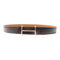 HERMES PHW Belt 100cm Belt Veau Swift Leather Noir/Gold