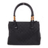 GUCCI GG Bamboo Hand Bag 112526 Canvas Black