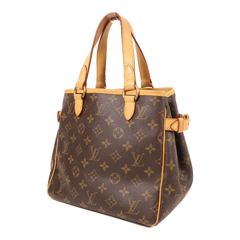 LOUIS VUITTON LV GHW Batignolles Hand Bag/Tote Bag M51156 Monogram Brown