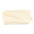 HERMES PHW Fourbi 25 Pouch Clutch Canvas Beige