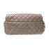 CHANEL CC Chain Shoulder Shoulder Bag Calfskin Leather Silver
