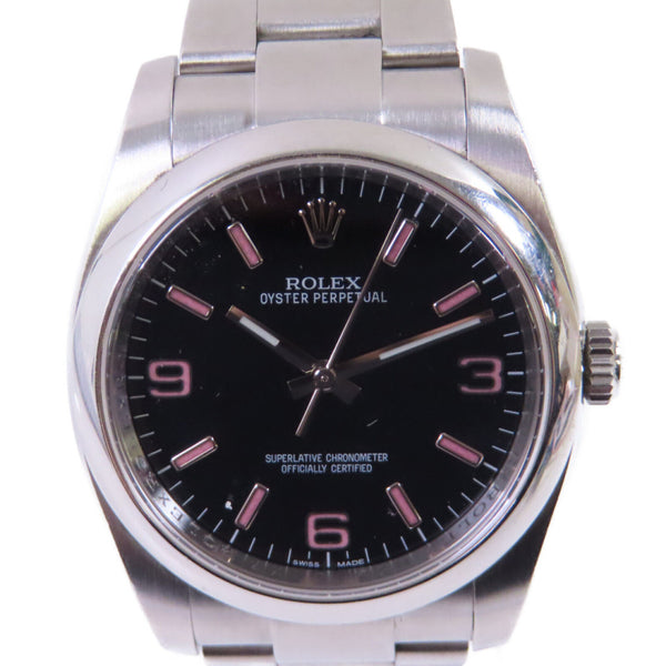 ROLEX Oyster Perpetual Automatic Watch Stainless Steel 116000 Black