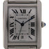 CARTIER Tank Solo Automatic Watch W5200028 Stainless Steel White