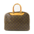 LOUIS VUITTON LV GHW Deauville Handbag M47270 Monogram Brown v3