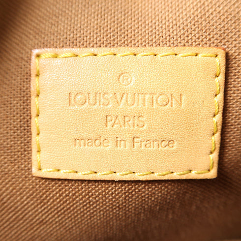 LOUIS VUITTON LV GHW Lockit Handbag M40102 Monogram Brown v2