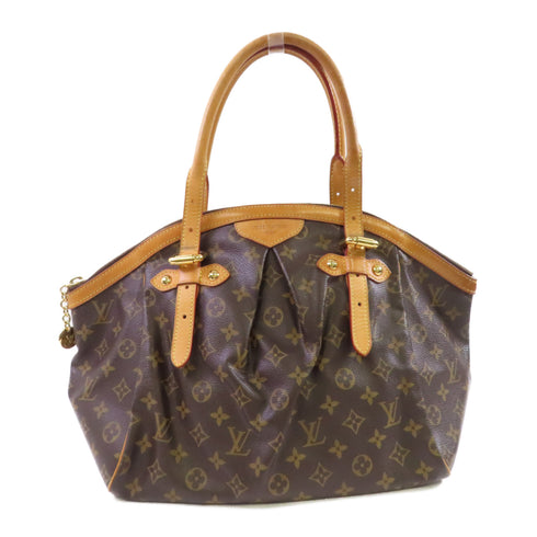 LOUIS VUITTON LV GHW Tivoli GM Handbag M40144 Monogram Brown v3