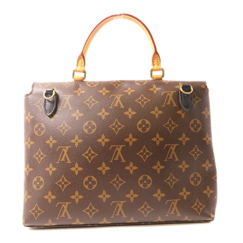 LOUIS VUITTON LV GHW Marignan 2 Way Shoulder Handbag M44259 Monogram Brown