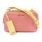 Miu Miu GHW Chain Shoulder Bag Calfskin Leather Pink Light Blue Light Yellow