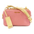 Miu Miu GHW Chain Shoulder Bag Calfskin Leather Pink Light Blue Light Yellow