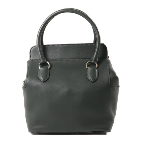 HERMES PHW Toolbox 20 2 Way Shoulder Bag Evercolor Leather Vert Anglais Bambou