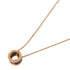 BVLGARI B-Zero1 Necklace 18K Pink Gold Ceramic Gold/Black