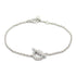 HERMES 0.55ct Finesse ST Diamond Bracelet H219410B 18K White Gold