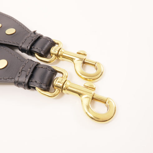 Christian Dior CD Shoulder Strap Canvas Blue