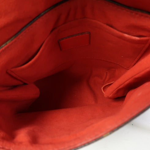 LOUIS VUITTON LV GHW Locky BB 2 Way Shoulder Bag M44322 Monogram Brown/Red