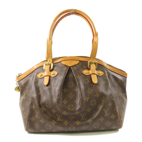 LOUIS VUITTON LV GHW Tivoli GM Shoulder Bag M40144 Monogram Brown v10