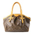 LOUIS VUITTON LV GHW Tivoli GM Shoulder Bag M40144 Monogram Brown v1