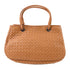 BOTTEGA VENETA BV Hand Bag Calfskin Leather Pink Brown