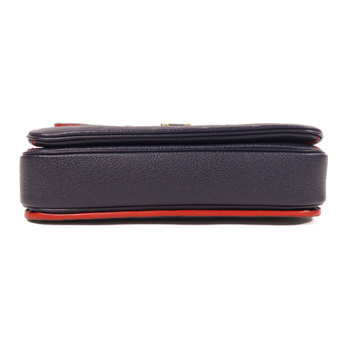 LOUIS VUITTON LV GHW Pochette Metis 2 Way Bag M44071 Monogram Empreinte Blue v2