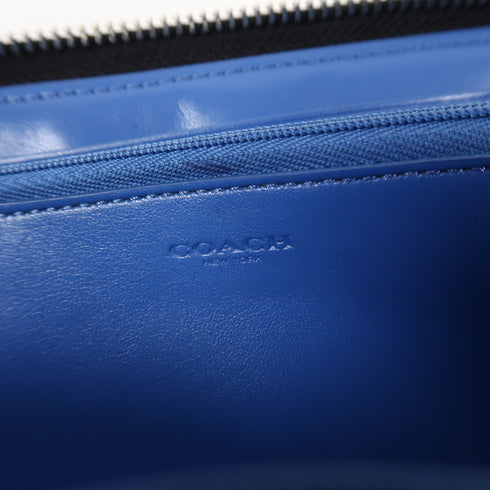 COACH SHW Long Wallet Coated Canvas Black