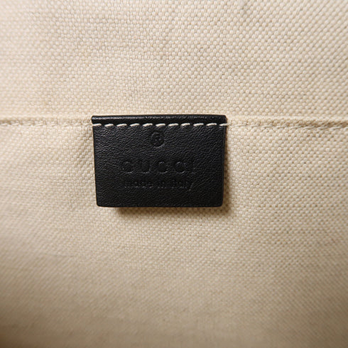 GUCCI GG GHW 2 Way Shoulder Bag Handbag 421999 Calfskin Leather Black Red Green