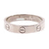 CARTIER Love Ring US#7 Cartier#55 18K White Gold