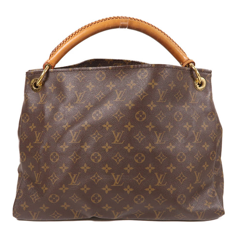 LOUIS VUITTON LV GHW Artsy MM Shoulder Bag M40249 Monogram Brown v2