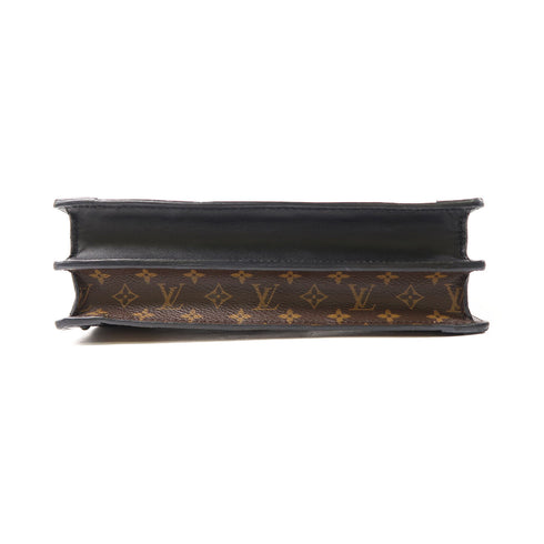 LOUIS VUITTON LV GHW Trunk Clutch Crossbody Shoulder Bag M43596 Monogram Brown