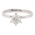 JEWELRY 1.0ct Diamond Ring 18K White Gold US#8.5