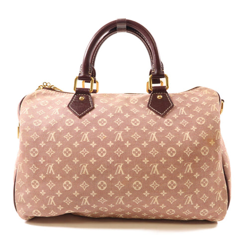 LOUIS VUITTON LV GHW Speedy Bandouliere 30 M56704 Monogram Idylle Red