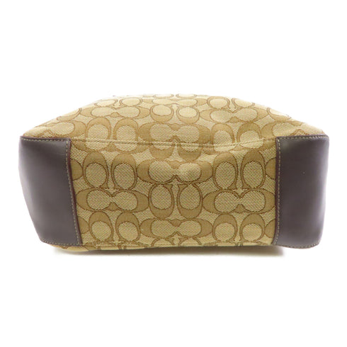 GUCCI GG GHW Tote Bag F58282 Canvas Brown