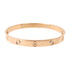 CARTIER 4Diamonds Love Bracelet Classic Model Cartier#17 B6069917 18K Rose Gold