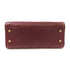 CHANEL Quilted GHW CC Chain Shoulder Bag Calfskin Leather Wine-Red