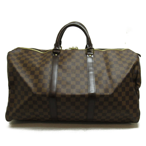 LOUIS VUITTON LV GHW Keepall 50 Boston Travelling Bag N41427 Damier Brown
