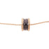 BVLGARI B-Zero 1 Necklace 18K Pink Gold Ceramic Gold/Black