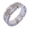 CARTIER Diamond Ring 18K White Gold Cartier#53 US#6.25