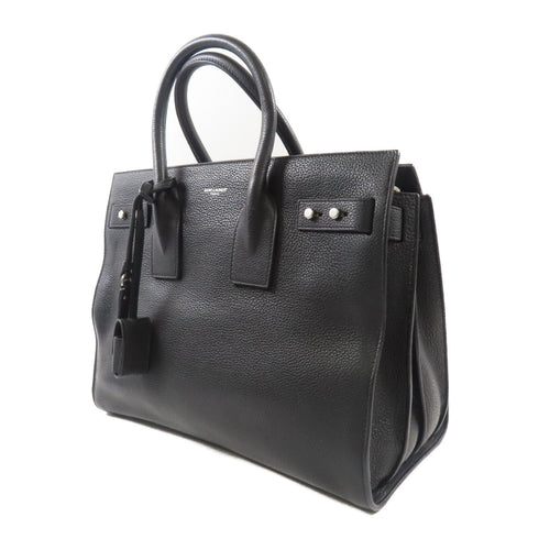 SAINT LAURENT YSL SHW Sac De Jour 2 Way Shoulder Bag 464960 Calfskin Leather