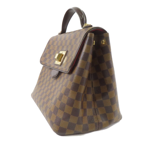 LOUIS VUITTON LV GHW Bergamo MM Handbag N41168 Damier Brown
