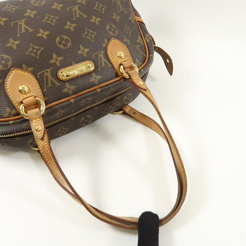 LOUIS VUITTON LV GHW Montorgueil PM Shoulder Bag M95565 Monogram Brown v5