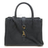 GUCCI GG GHW Jackie 1961 2 Way Shoulder Tote Bag 727810 Calfskin Leather Black