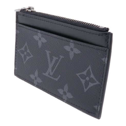 LOUIS VUITTON LV SHW Coin Card Holder Case M82253 Monogram Eclipse Black