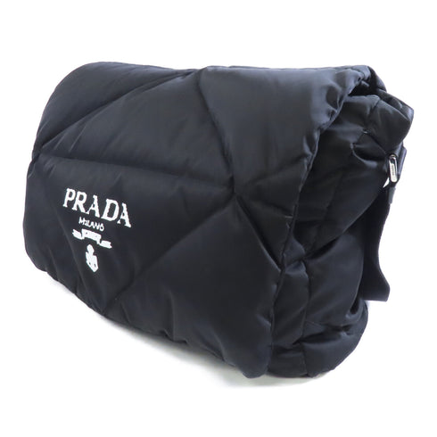 PRADA SHW Tessuto Shoulder Bag Nylon Black