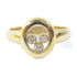 Chopard Diamond Ring 18K Yellow Gold US#6.25